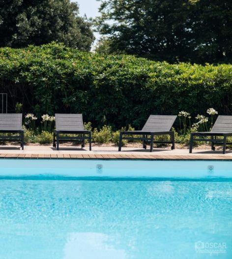 Les Garennes - Hôtel Spa Bénodet Exterior foto