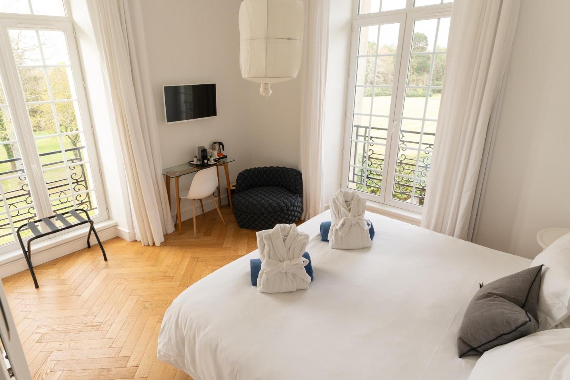 Les Garennes - Hôtel Spa Bénodet Exterior foto